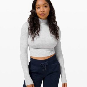 Lululemon - All Aligned Mock Neck Long Sleeve, sz4